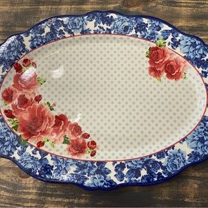 Pioneer Woman Heritage Floral large serving platter